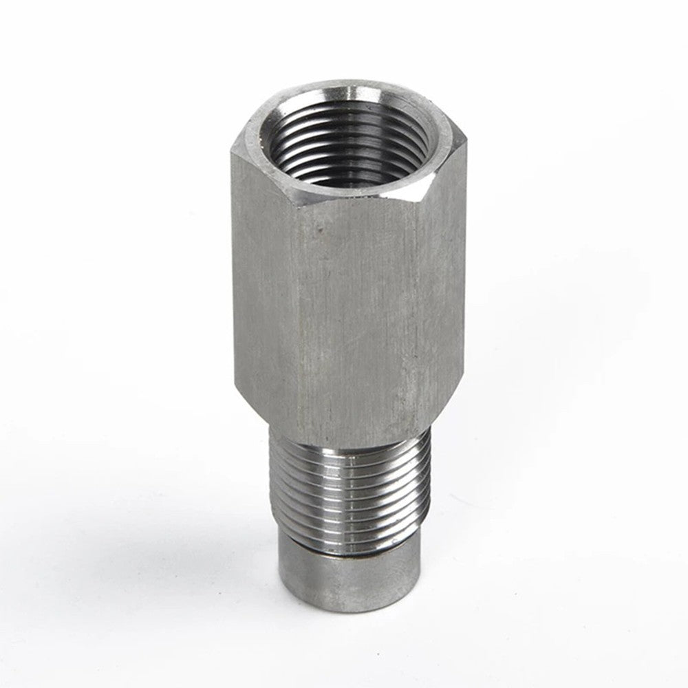 O2 Sensor Plug Stainless O2 Oxygen Sensor Weld-In Bung & Plug – M18 x 1.5 Stainless Steel Adapt ...
