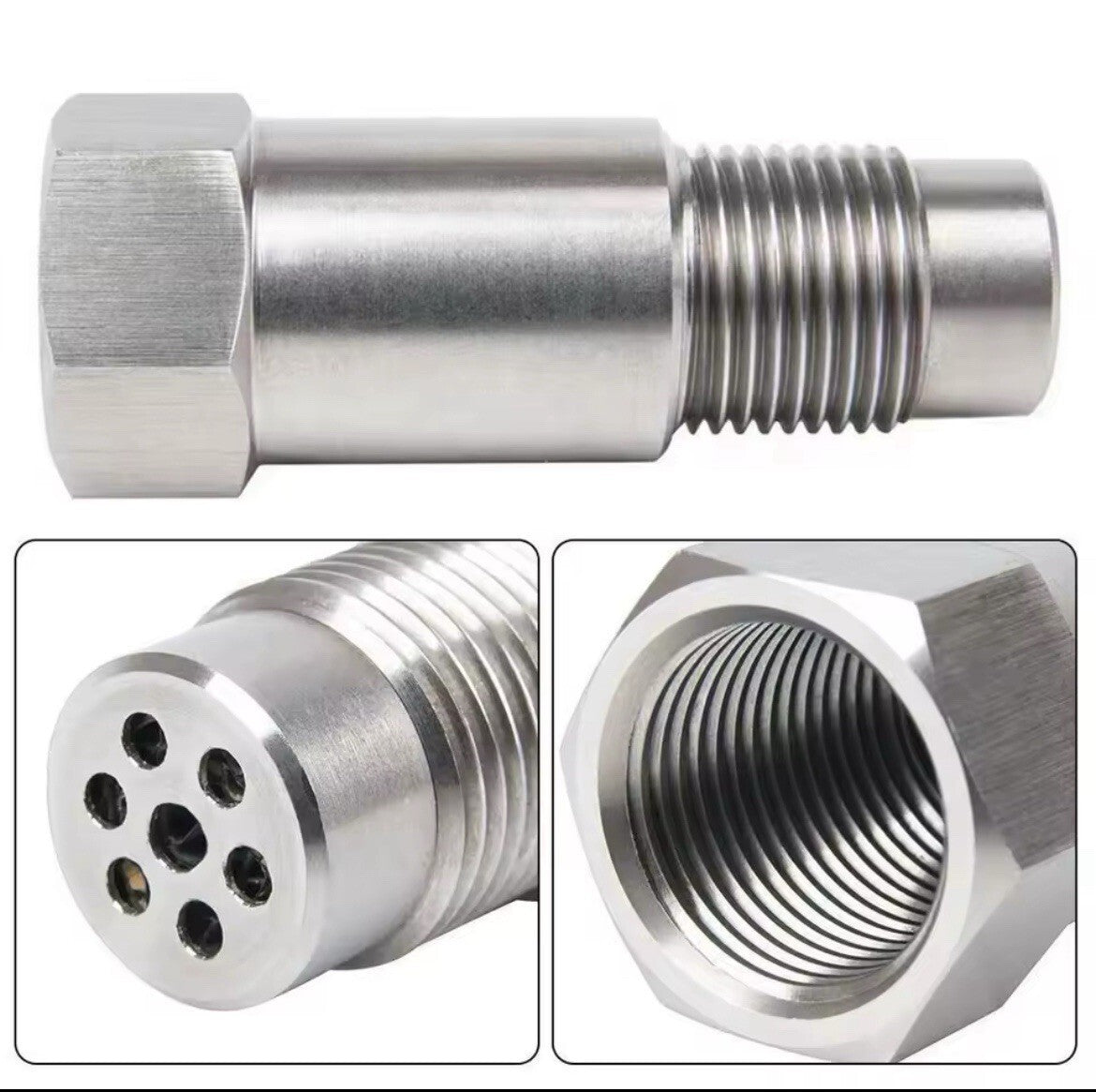 O2 02 Oxygen Sensor Weld In On Bungs & Plugs M18 X 1.5 Threaded Fitting