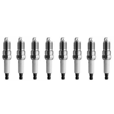 8 Pack Square Ignition Coil & Spark Plug Wire For Chevy GMC 4.8L 5.3L 6.0L 8.1L