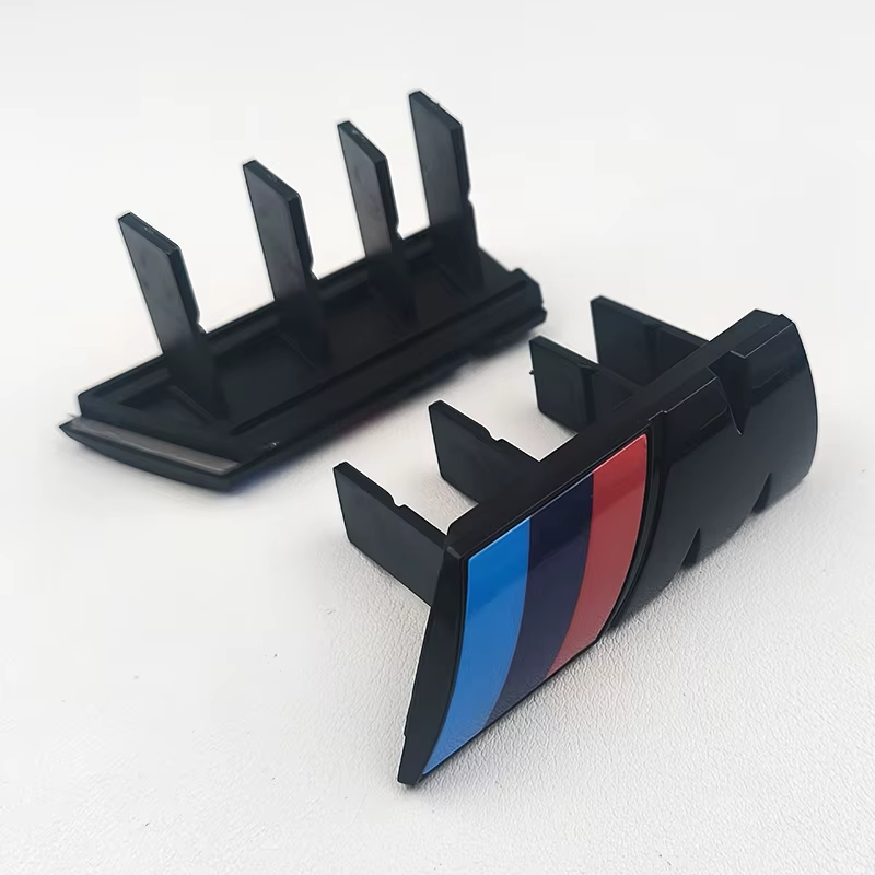 For BMW M Badge X1 X2 X3 X4 X5 X6 F48 G01 E46 3D Car Front Grille Badge Emblem
