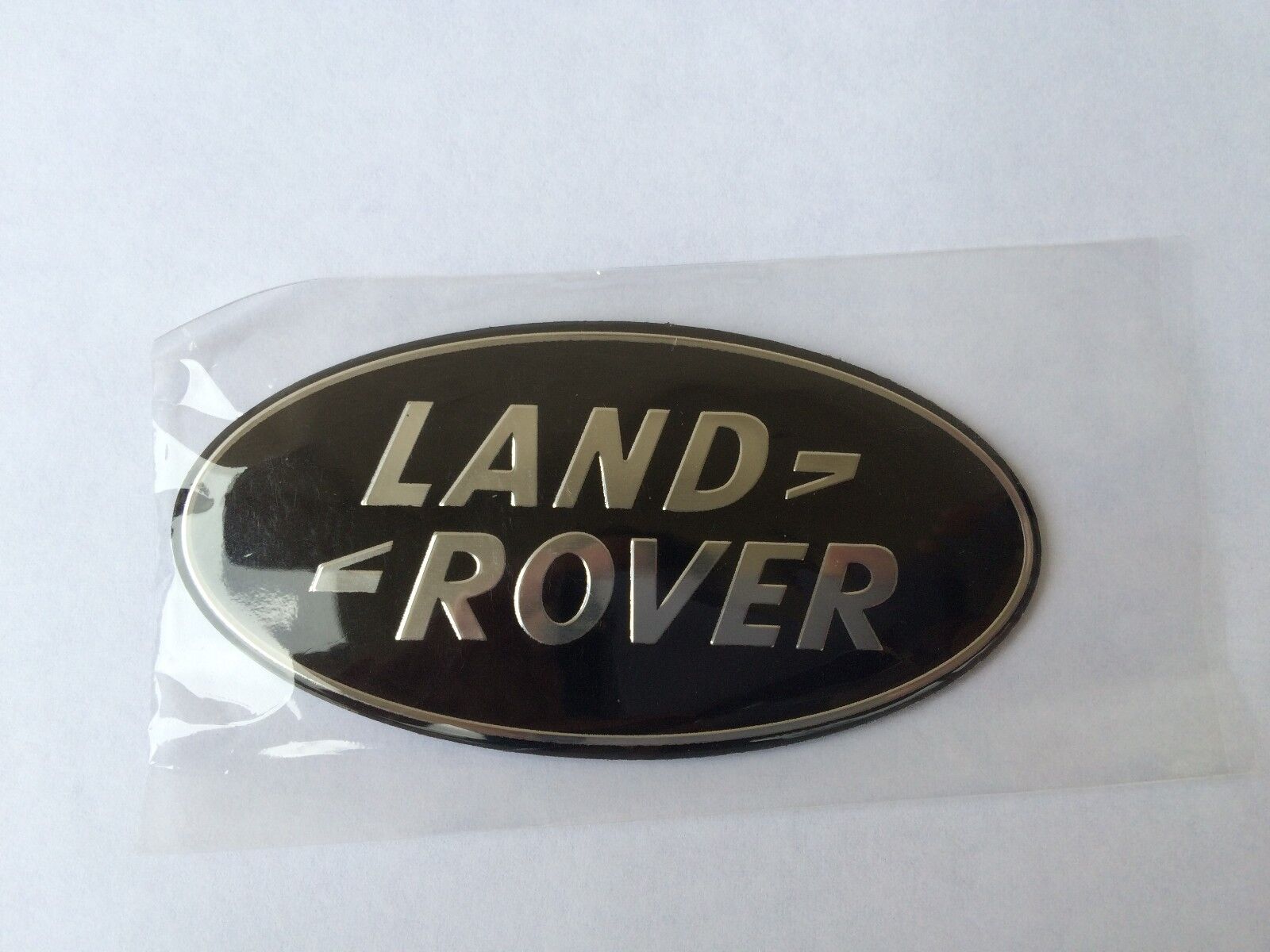 LAND RANGE ROVER SPORT LR3 FRONT HOOD GRILL EMBLEM BADGE LOGO BLACK