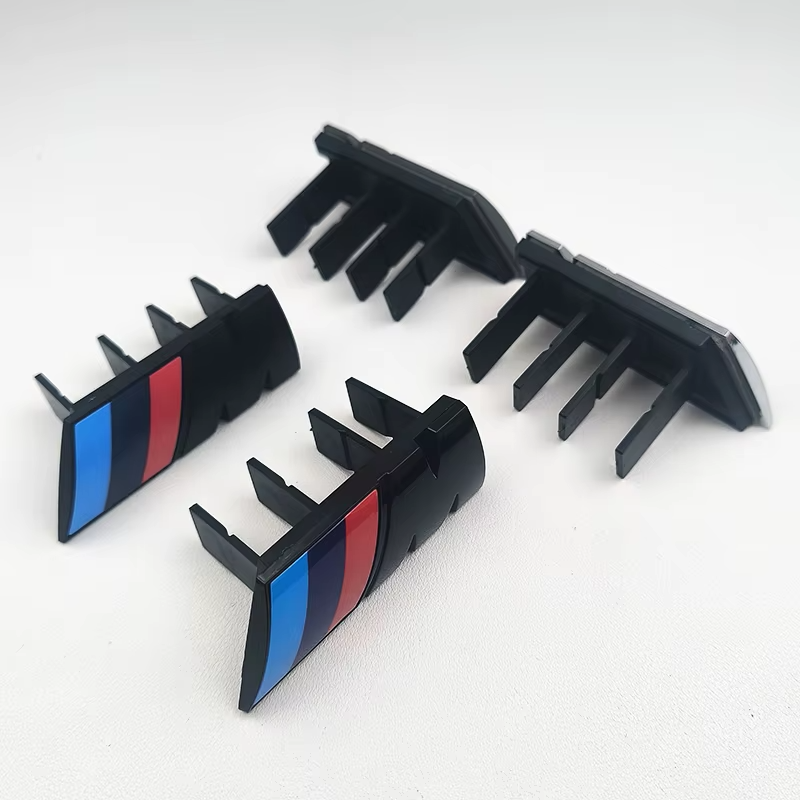 For BMW M Badge X1 X2 X3 X4 X5 X6 F48 G01 E46 3D Car Front Grille Badge Emblem