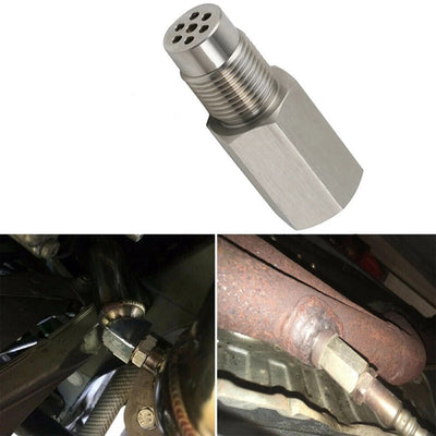 O2 Oxygen Sensor Curve Notched Nut Bung M18 X 1.5 304 Stainless Steel