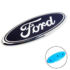 9 inch Ford Logo Grille Emblem with Pins | 1pc - KinglyDay