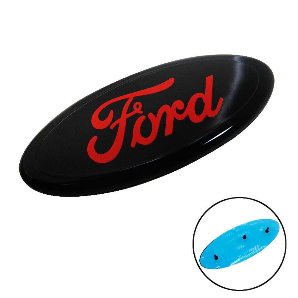 9 inch Ford Logo Grille Emblem with Pins | 1pc - KinglyDay