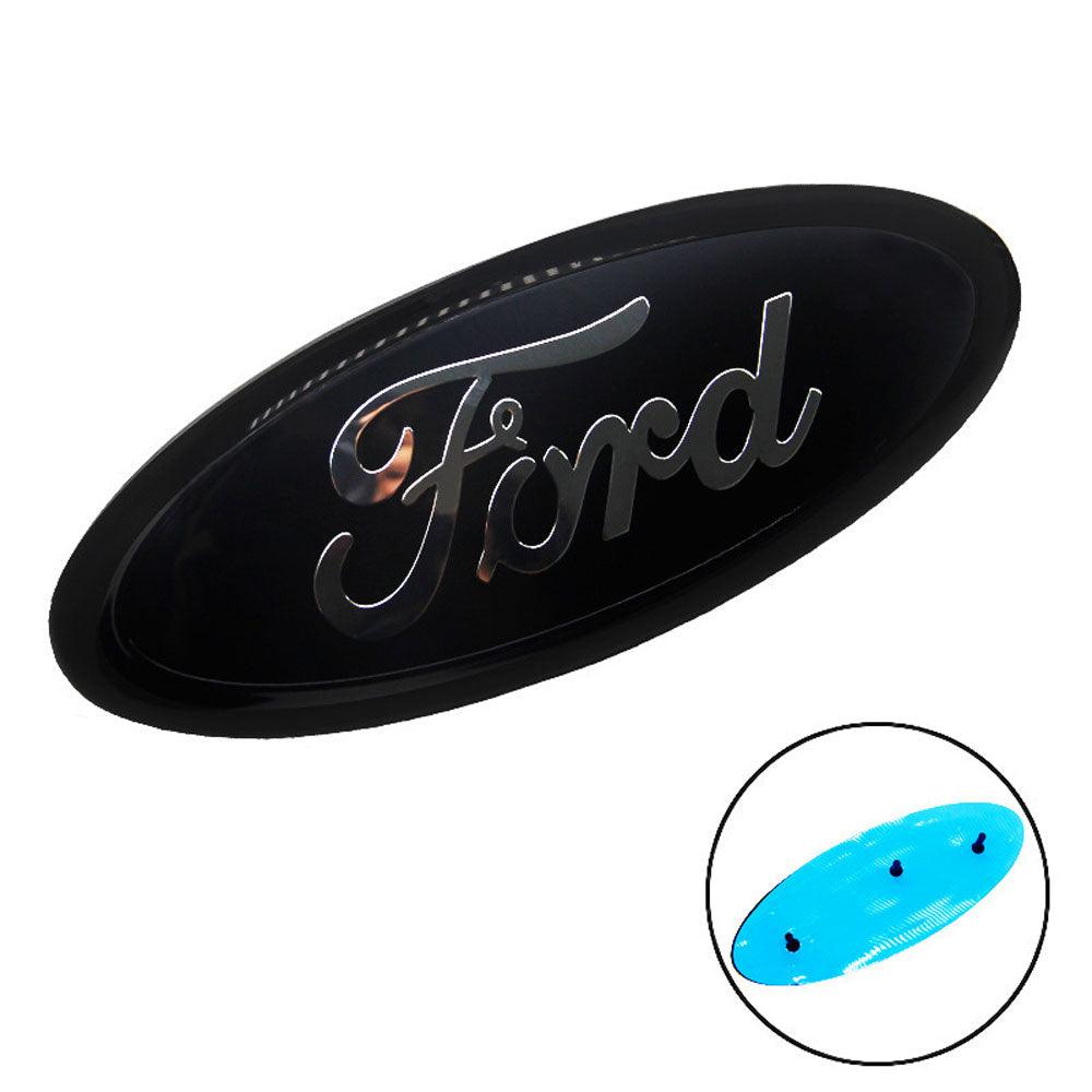 9 inch Ford Logo Grille Emblem with Pins | 1pc - KinglyDay