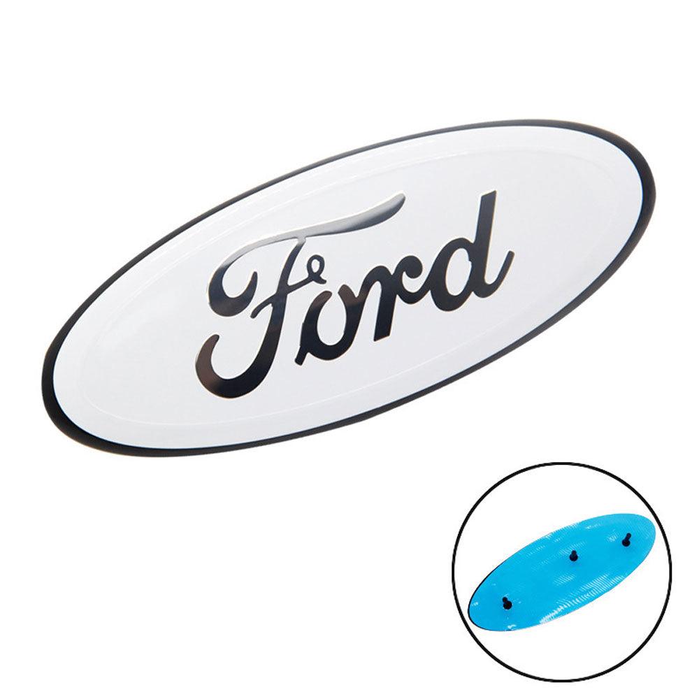 9 inch Ford Logo Grille Emblem with Pins | 1pc - KinglyDay