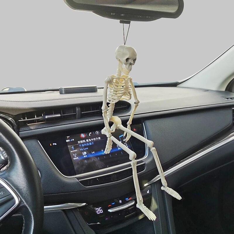 Car Interior Accessories 40cm Human Skeleton Model Halloween Gift Children Gift Car styling Car Decoration - KinglyDay