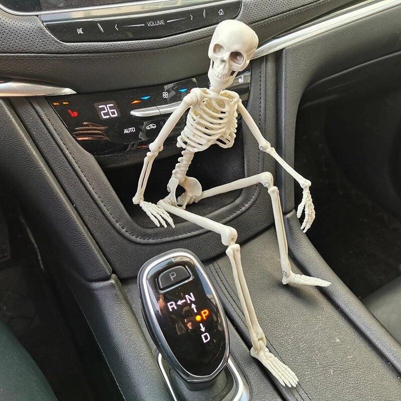 Car Interior Accessories 40cm Human Skeleton Model Halloween Gift Children Gift Car styling Car Decoration - KinglyDay