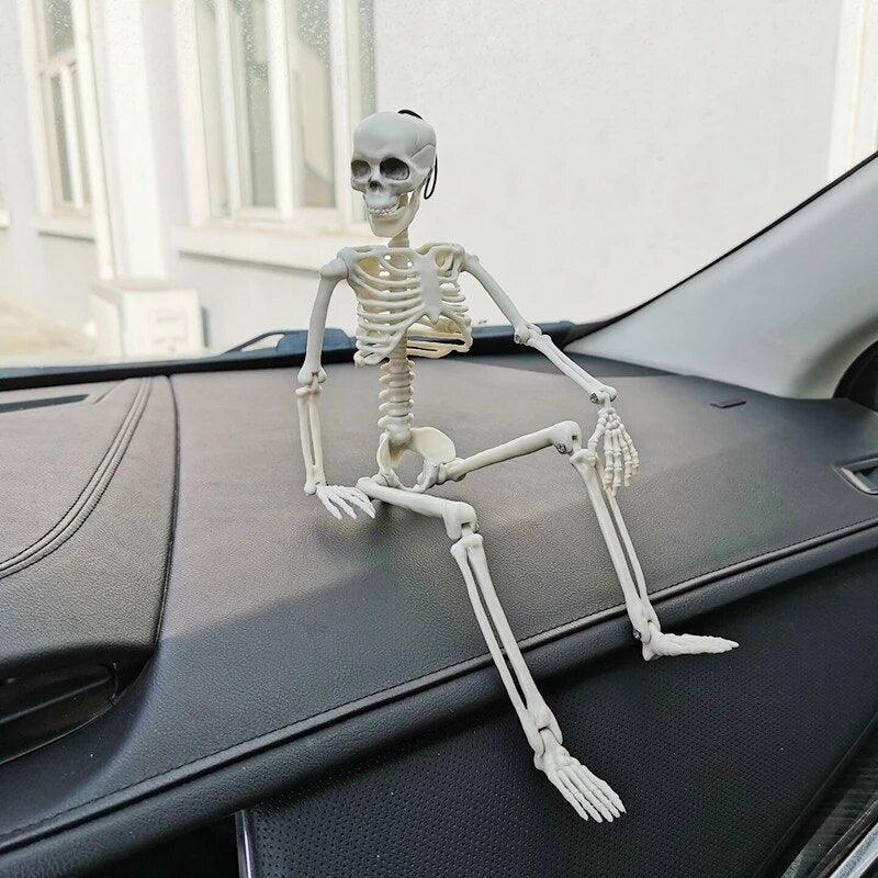 Car Interior Accessories 40cm Human Skeleton Model Halloween Gift Children Gift Car styling Car Decoration - KinglyDay