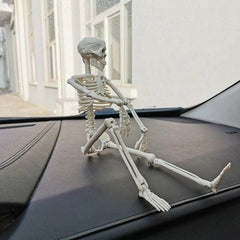 Car Interior Accessories 40cm Human Skeleton Model Halloween Gift Children Gift Car styling Car Decoration - KinglyDay