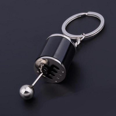 1 pc Free Shift 5 colors Keyring Turbo Keychains Gear Head Key Chain Wave Box Ornaments - KinglyDay