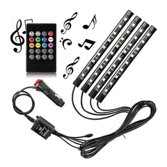 36 LED Car Charge Interior Accessories Floor Decorative Atmosphere Lamp Light - KinglyDay