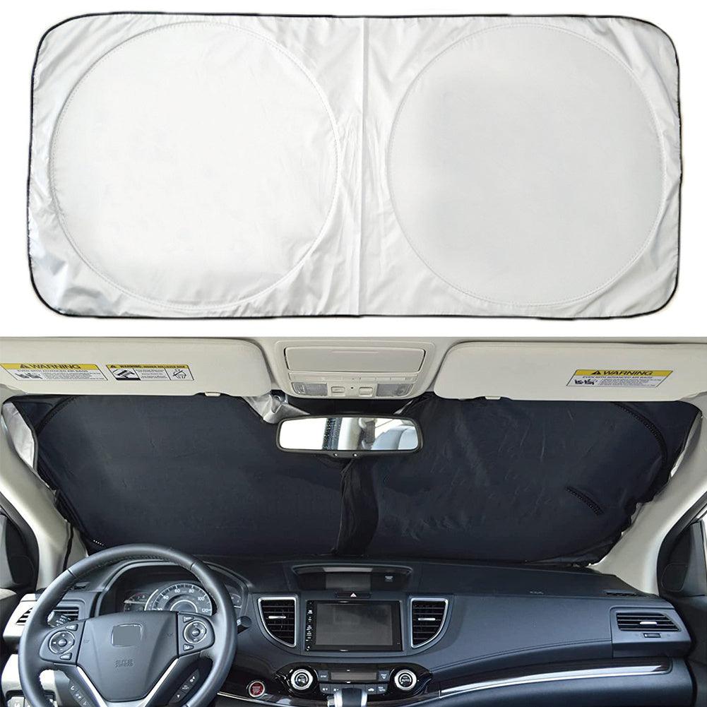 Car Window Sunshade Cover Sun Shade Windshield Visor Protector Windscreen Folding Auto UV Protection Curtain Styling RV Accessories - KinglyDay