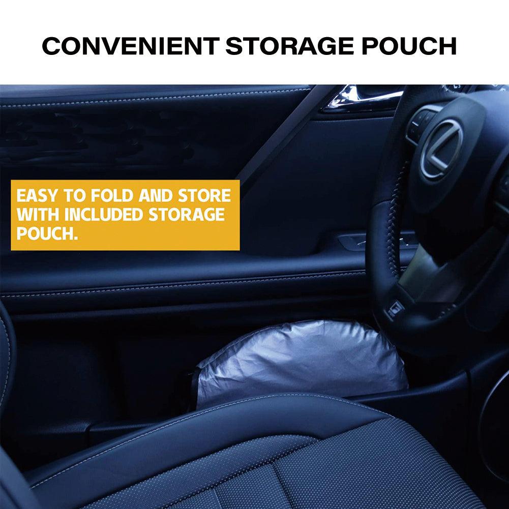 Car Window Sunshade Cover Sun Shade Windshield Visor Protector Windscreen Folding Auto UV Protection Curtain Styling RV Accessories - KinglyDay