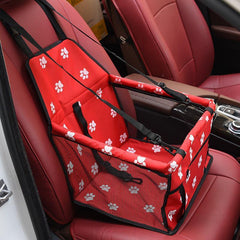 Foldable Waterproof Pet Car Seat Cover for Dogs - Portable Travel Carrier Bag with Anti-Scratch Protection - KinglyDay