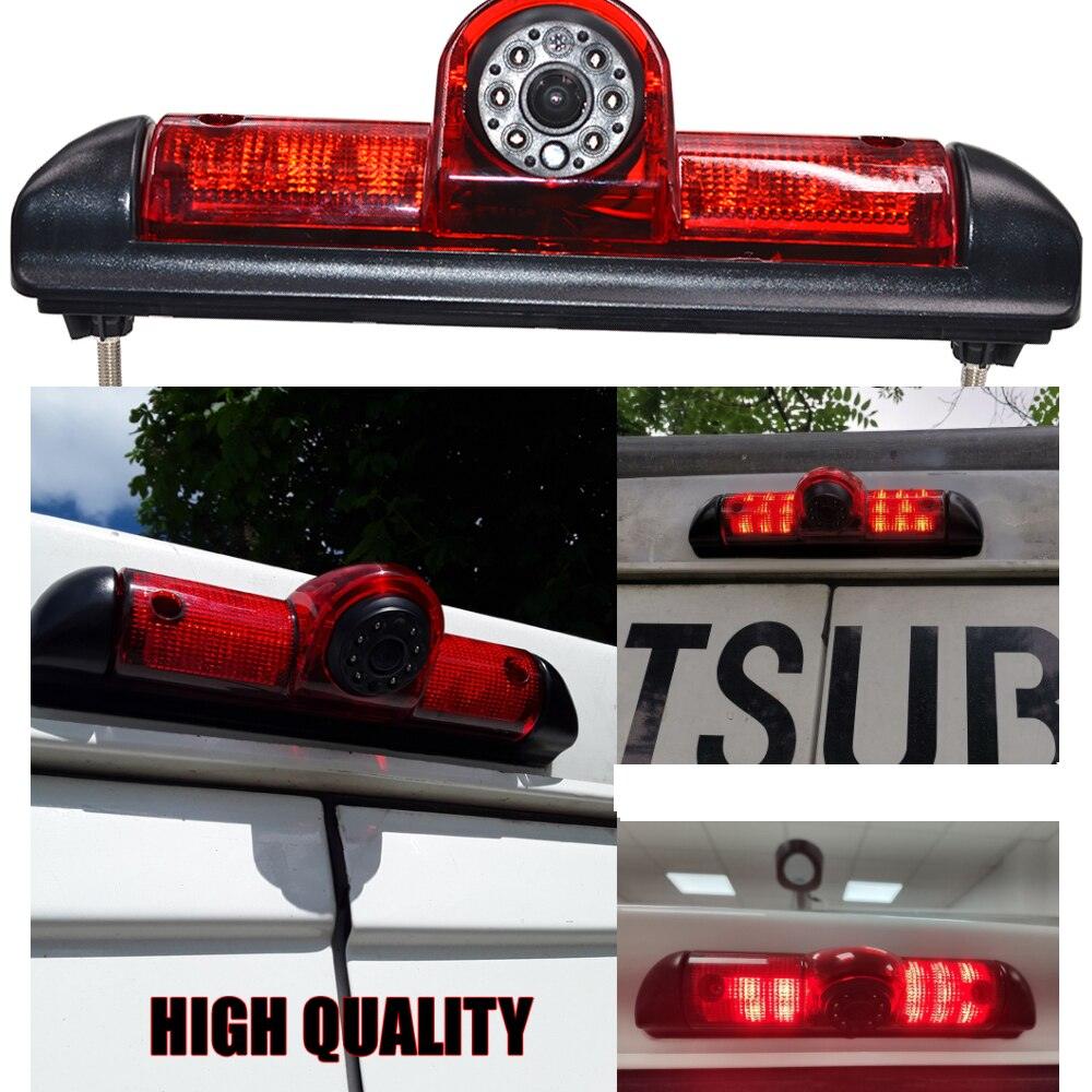 170 Degree Car 3rd Brake Light Rear View Camera Waterproof Night Vision Reverse For Fiat Ducato Peugeot Boxer Citroen Jumper - KinglyDay