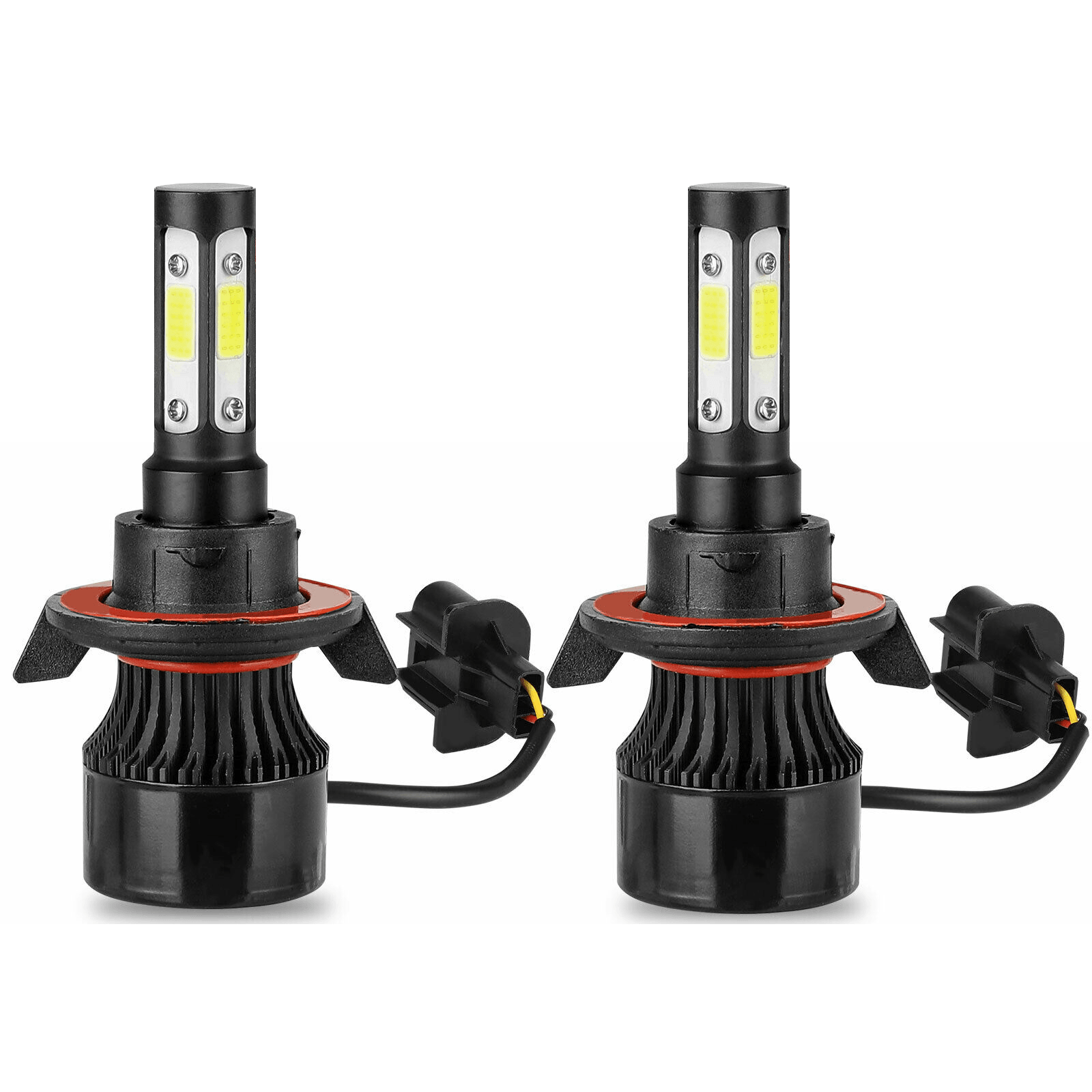 H10 H13 9145 9008 LED Headlight Fog bulbs Hi/Lo Beam 6000K 2000W For Ford F-150 F-250 F-350 - KinglyDay