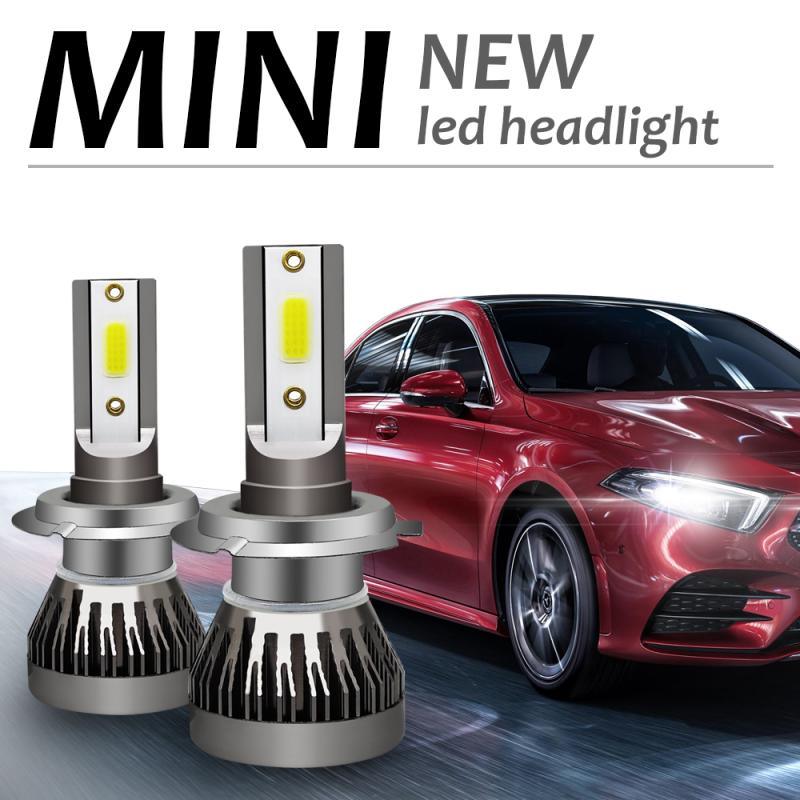 2PCS H7 LED Headlight Conversion Kit COB Bulb 120W 26000LM White High Power 6000K Car Headlight Bulbs(LED) Car Lights - KinglyDay