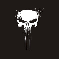 22*15cm Punisher Skull Sticker 3D Car Stickers and Decal Car Blood Vinyl Reflective Sticker Car Styling Accessories Stickers - KinglyDay