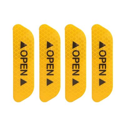 Safety Reflective Tape Open Sign Warning Mark Car Door Sticker - KinglyDay