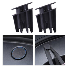 2Pcs Car Functional Interior Accessories for Tesla Model 3 2021 Front Spare Box Organize Hook Holder Model 3 Front Trunk Hook - KinglyDay