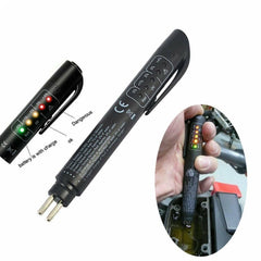 Brake Fluid Liquid Oil Tester Pen 5 LED Indicator Car Testing Tool for DOT3/DOT4/DOT5 - KinglyDay