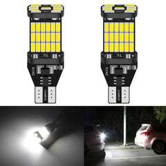 2pcs T15 led Canbus LED Bulb Car Backup Reverse Lights for Toyota C-HR Corolla Rav4 Yaris Avensis Camry CHR Auris Hilux 921 W16W - KinglyDay