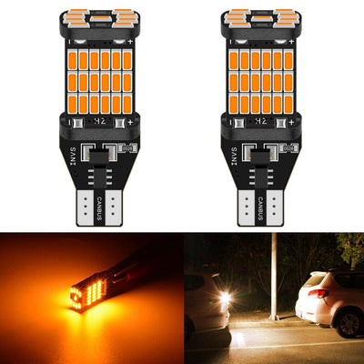 2pcs T15 led Canbus LED Bulb Car Backup Reverse Lights for Toyota C-HR Corolla Rav4 Yaris Avensis Camry CHR Auris Hilux 921 W16W - KinglyDay