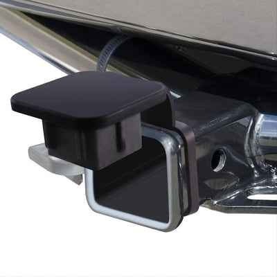 Car Trailer Hitch Tube Cover, 2'' Rubber Hitch Tube Cover Plug Cap Insert 2 Inch Receivers Class 3 4 5 For Dodge Ram Porsche Benz Toyota Ford Jeep - KinglyDay