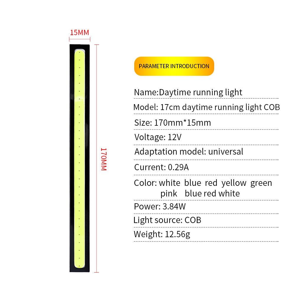 1pcs 17cm 12V Waterproof DRL LED Bulb For Fog - KinglyDay