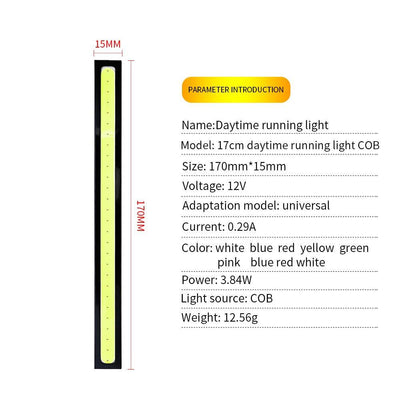 1pcs 17cm 12V Waterproof DRL LED Bulb For Fog - KinglyDay