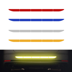 Car Auto Reflective Warn Strip Tape Bumper Safety Stickers Decal Car Accessories - KinglyDay