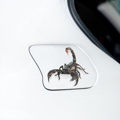 3D Spider Lizard Scorpion Car Sticker 3D animal pattern Vehicle Window Mirror Bumper Decal Decor Water-resistant High stickiness - KinglyDay