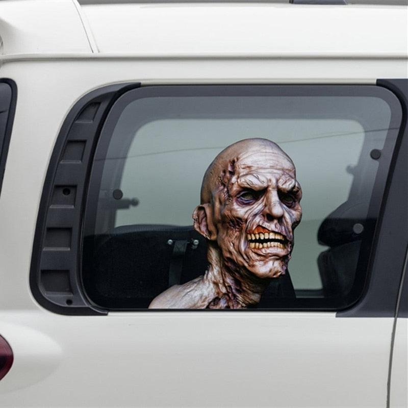 3D Sticker Zombie Vinyl Decal Death Decal Car Sticker Halloween Sticker Sticker Pack Zombie Laptop Decal - KinglyDay