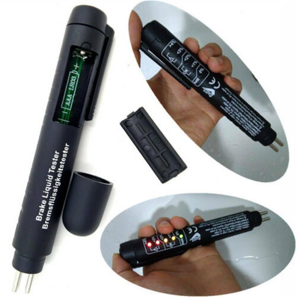 Brake Fluid Liquid Oil Tester Pen 5 LED Indicator Car Testing Tool for DOT3/DOT4/DOT5 - KinglyDay