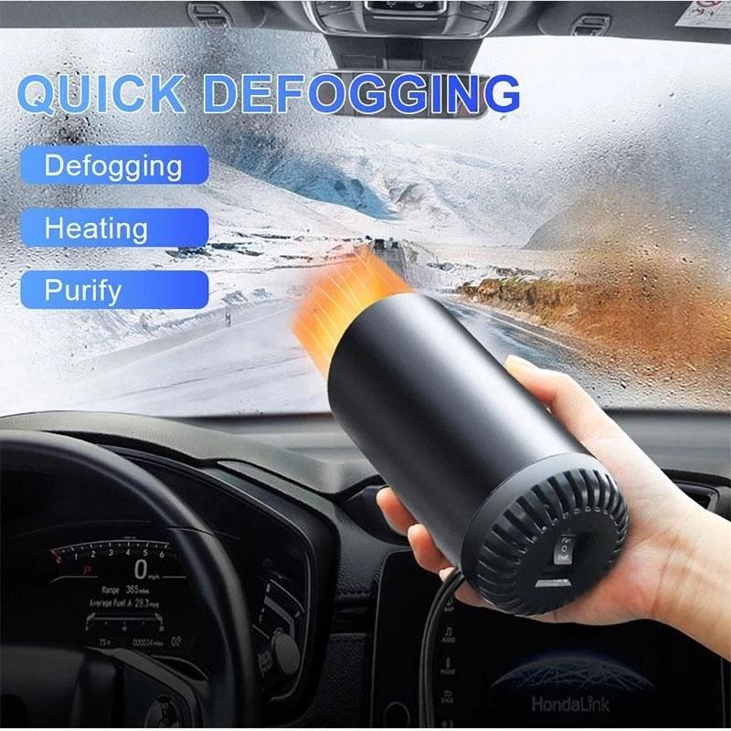 Car Heater Cup Shape 12V Hot Air Blower Electric Fan - KinglyDay