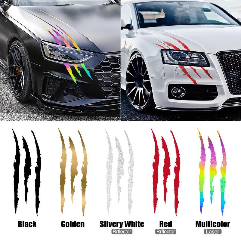 Car Sticker Individuality Zero Stripe Claw Marks Vinyl Stickers Decal Car Styling Decoration Accessories - KinglyDay