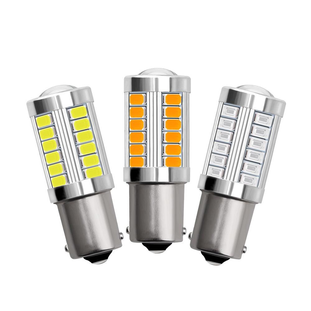 1pc LED Brake Lamps 1156 BA15S P21W 1157 P21/5W BAY15D BAU15S PY21W - KinglyDay