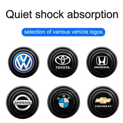 4PCS Silicone Auto Door Shock Stickers Shock Absorber Pad Changing Buffer Absorber for Car Accessories Universal - KinglyDay