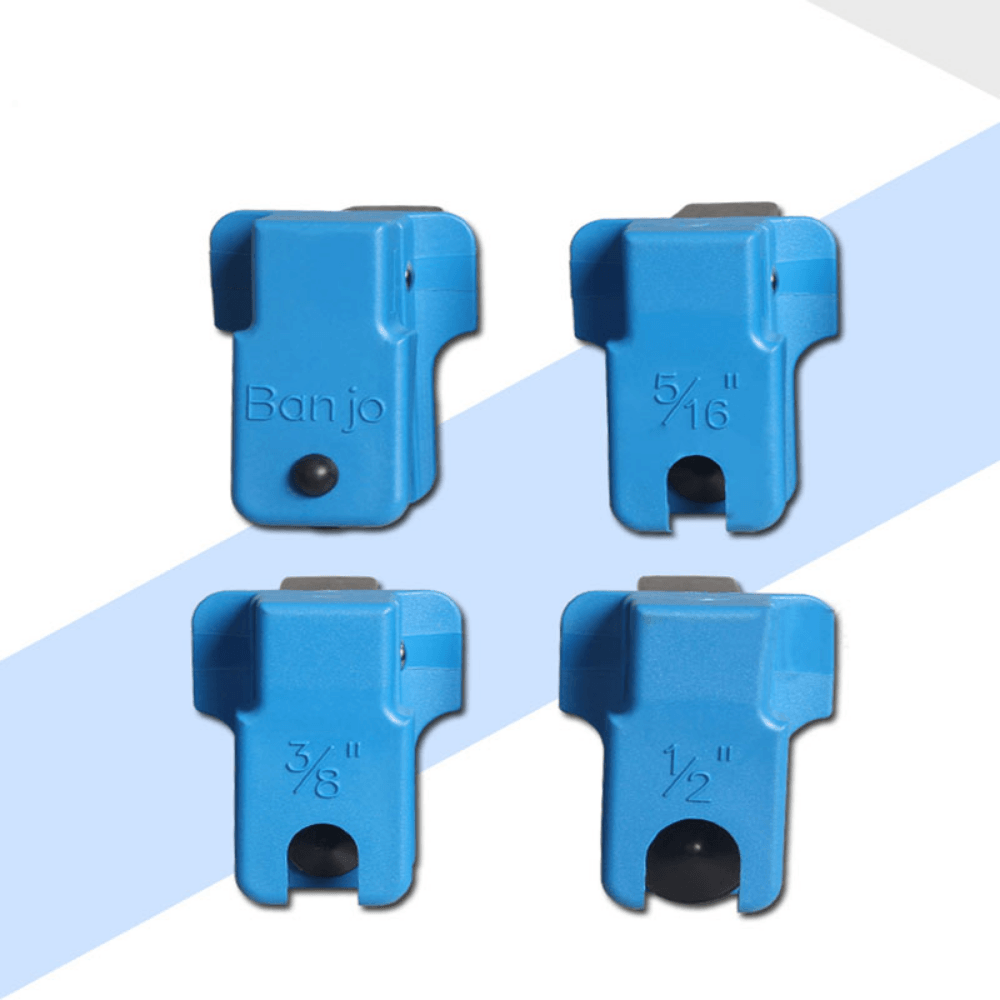 4pcs Car Brake Oil Pipe Plug Automotive Brake Nozzle Clamp Oil Tool Brake Tubing To Prevent Oil Spills - KinglyDay