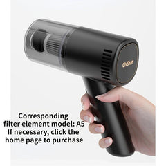 Handheld Wireless Vacuum Cleaner, High Power Super Suction Vacuum Cleaner For Car Home - KinglyDay