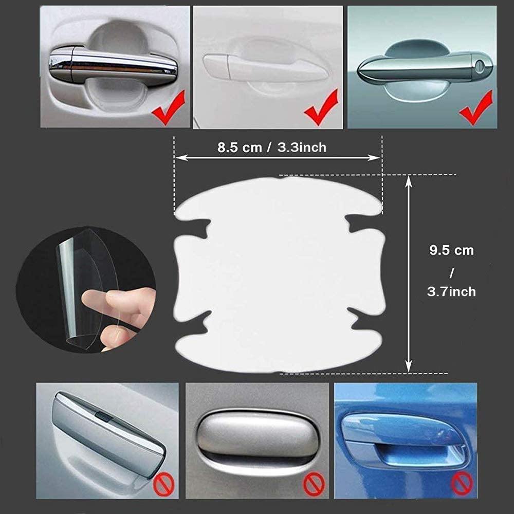 8PCS Transparent Car Door Scratches Protector Sticker - KinglyDay