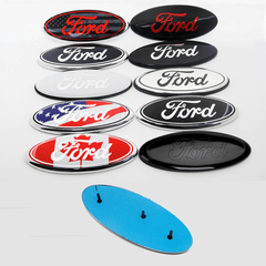 9 inch Ford Logo Grille Emblem with Pins | 1pc - KinglyDay