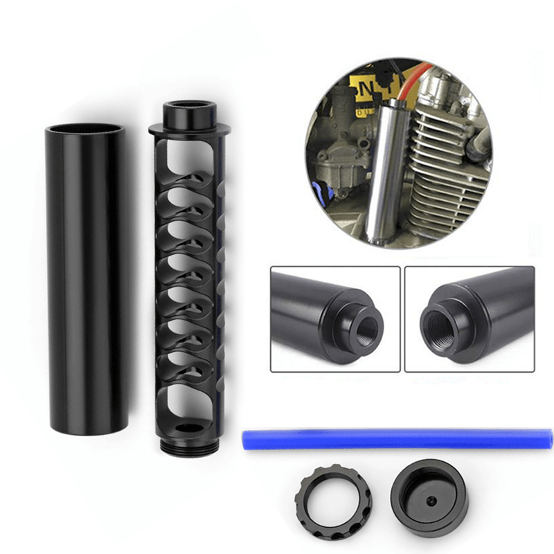 Fuel Filter 5 8x24, 1 2 28 Solvent Trap; Napa 4003 Oil Wix 24003 Monocore Gas Adapter inline Replacement - KinglyDay