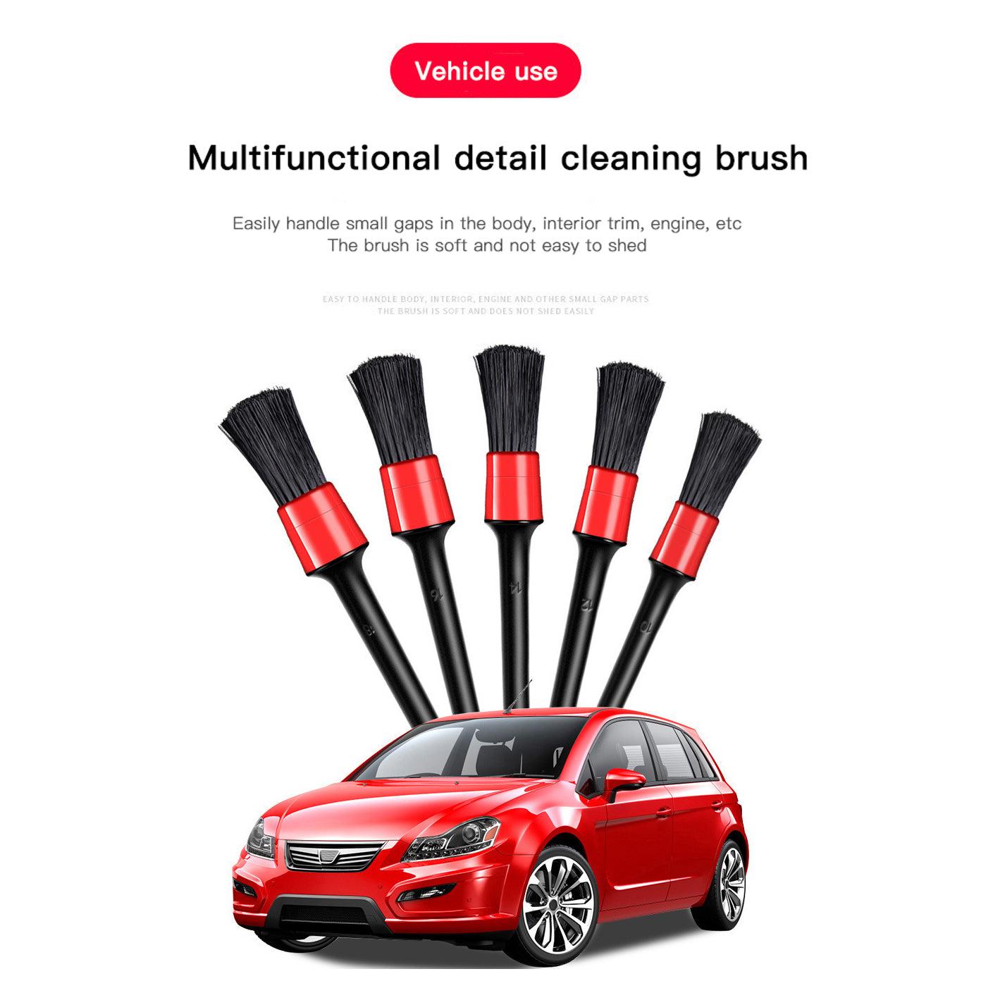 Car Wash Brush Soft Brush Detail Brush Small Brush Automotive Interior Cleaning Tools Air Conditioner Air Outlet Cleaning Brush - KinglyDay