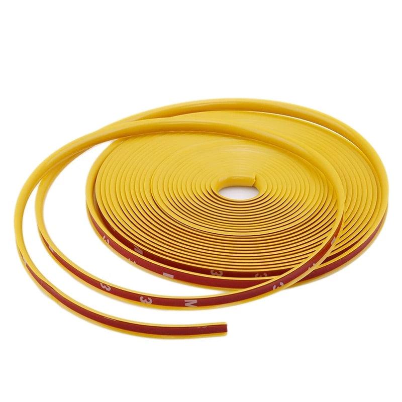 8m Car Wheel Protector Hub Sticker Car Decorative Strip Auto Rim Tire Protection Care Covers Car-styling Car Decoration - KinglyDay