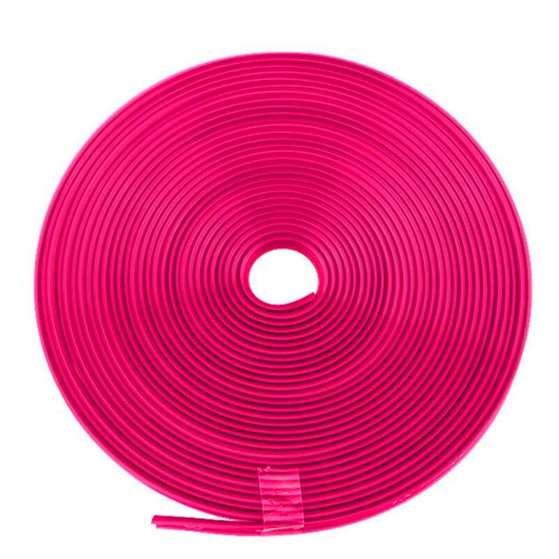 8m Car Wheel Protector Hub Sticker Car Decorative Strip Auto Rim Tire Protection Care Covers Car-styling Car Decoration - KinglyDay