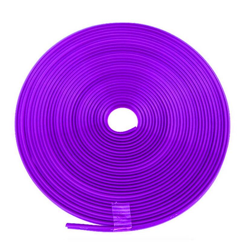 8m Car Wheel Protector Hub Sticker Car Decorative Strip Auto Rim Tire Protection Care Covers Car-styling Car Decoration - KinglyDay