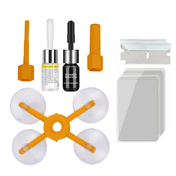 Windshield Repair kit, Car Windshield Nano Crack Repair- 4 Windshield Repair kit, Car Windshield Nano Crack Repair- 4
